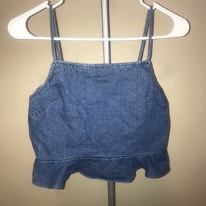 Denim American Eagle Tank Top